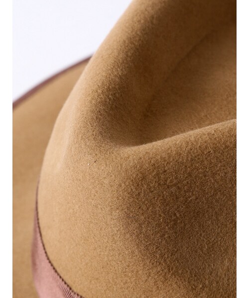 Rouge vif la cle（ルージュヴィフラクレ）の「つば広ウールハット（その他・レディース・ブラック/キャメル/ネイビー・F）」の8枚目の写真