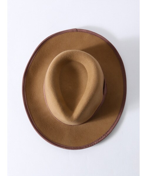 Rouge vif la cle（ルージュヴィフラクレ）の「つば広ウールハット（その他・レディース・ブラック/キャメル/ネイビー・F）」の10枚目の写真