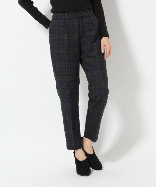 LOWRYS FARM(ローリーズファーム)の「アソートガラテーパードパンツ/mikoa(パンツ・グレー*ストライプ/チェック/ネイビー*ストライプ・M/L)」の2枚目の写真