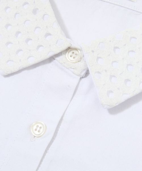 LEPSIM（レプシィム）の「【WEB先行予約】アソートエリインナー（ファッション雑貨・レディース・オフ(レース）/オフ（シルバージャガード）/ブラック（オオガンジー）/ホットフィット・FREE SIZE）」の11枚目の写真