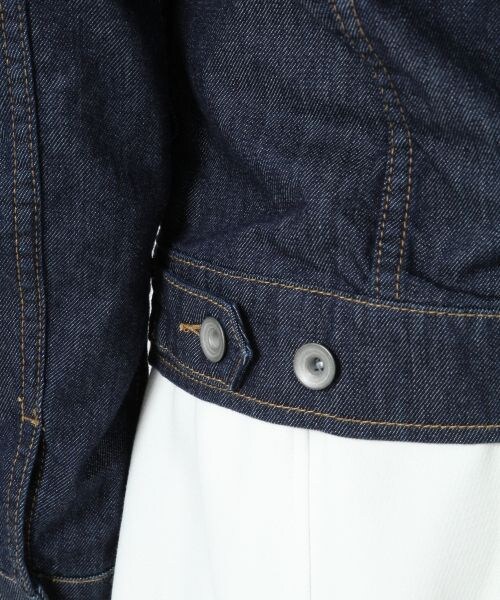 BLISS POINT Womens（ブリスポイント ウイメンズ）の「【WEB限定先行予約】デニムGジャン（ジャケット/アウター・レディース・ホワイト/ブルー/ネイビー・Ｍ/Ｌ）」の11枚目の写真