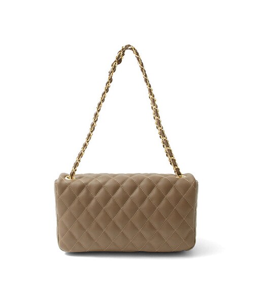 URBAN RESEARCH（アーバンリサーチ）の「jujube　キルティングショルダーBAG（バッグ・レディース・BLACK/MOCA・-）」の3枚目の写真