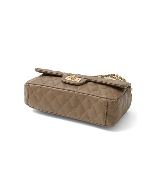 URBAN RESEARCH（アーバンリサーチ）の「jujube　キルティングショルダーBAG（バッグ・レディース・BLACK/MOCA・-）」の5枚目の写真