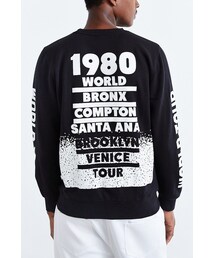 stussy スウェットM ☆関税込☆STUSSY☆SPORT RELAXED OVERSIZED CREW☆IVORY