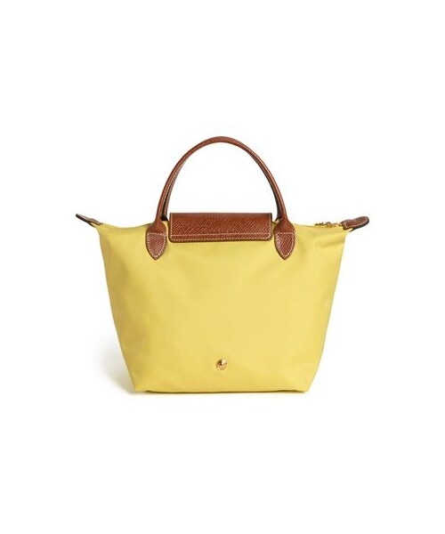 LONGCHAMP（ロンシャン）の「Longchamp 'Mini Le Pliage' Handbag（トートバッグ・レディース・Lemon）」の2枚目の写真
