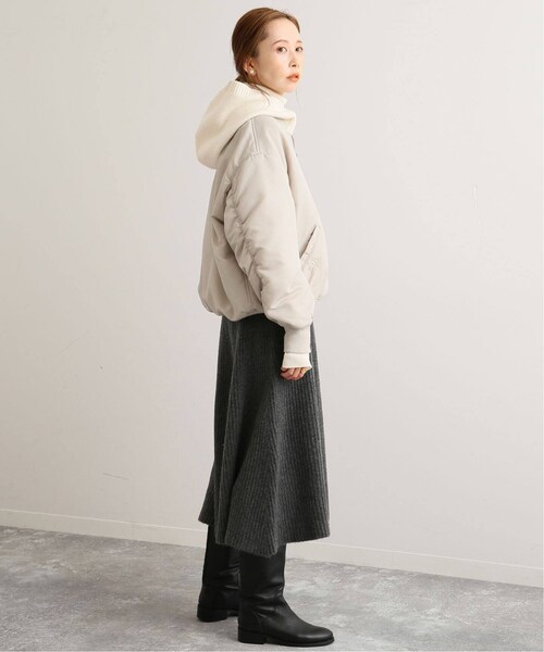 SLOBE IENA ファインニットバラクラバ SLOBE IENA ファインニットバラクラバ GRAY