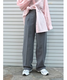 Ungrid | センタープレスルーズパンツ(その他パンツ)