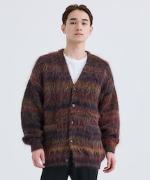 FLAGSTUFF（フラグスタフ）の「MOHAIR CARDIGAN（ニット/セーター）」