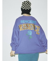 jouetie | バックBIGロゴローズプルオーバー(トップス)