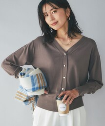 RIVE DROITE（リヴドロワ）の「予約【肌触りのいい着心地が魅力】ソフトストレッチ2WAYカーディガン（カーディガン/ボレロ）」