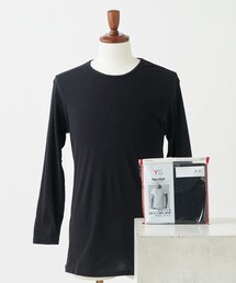 CIAOPANIC TYPY | 【GUNZE×TYPY】発熱綿インナーロングスリーブTシャツ(その他アンダーウェア/インナー)