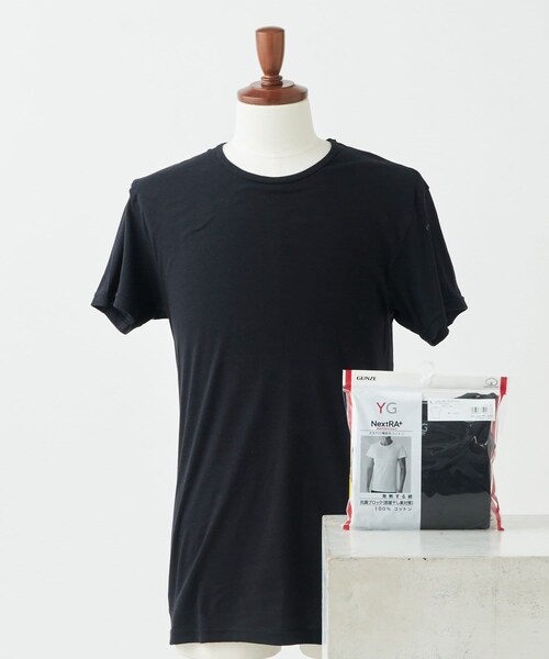 CIAOPANIC TYPY(チャオパニックティピー)の「【GUNZE/グンゼ】発熱綿インナークルーネックTシャツ(その他アンダーウェア/インナー・メンズ・ホワイト/グレー/ブラック・M/L)」の3枚目の写真