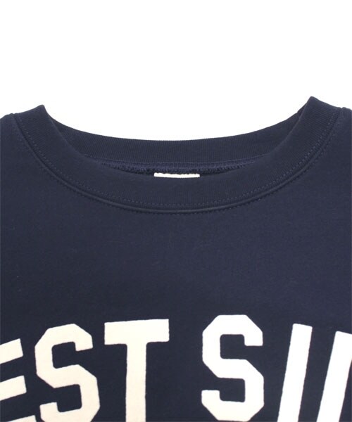 RNA-N（アールエヌエーエヌ）の「＜予約＞WEST SIDE CITYトレーナー（トップス・レディース・ネイビー/杢グレー/クリーム・M）」の8枚目の写真