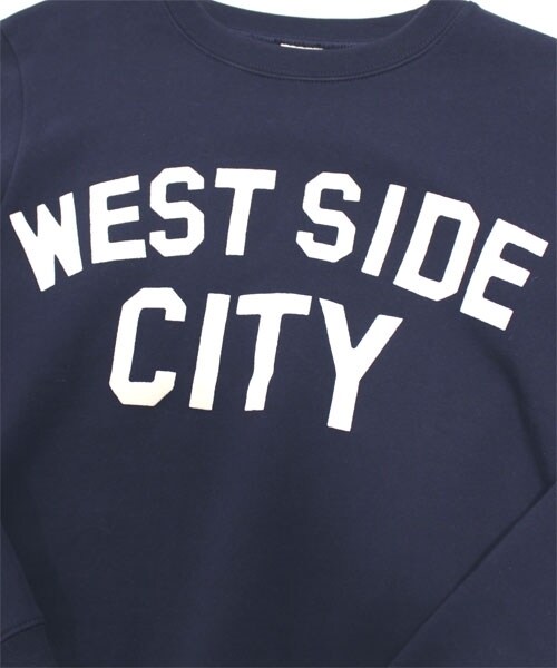 RNA-N（アールエヌエーエヌ）の「＜予約＞WEST SIDE CITYトレーナー（トップス・レディース・ネイビー/杢グレー/クリーム・M）」の7枚目の写真