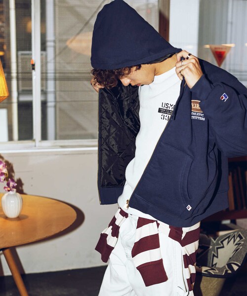 AVIREX(アヴィレックス)の「《RUSSELL ATHLETIC × AVIREX》ZIP UP AVIREX(アヴィレックス)の「《RUSSELL ATHLETIC × AVIREX》ZIP UP
