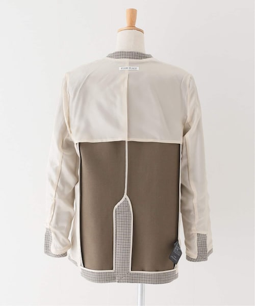 plage（プラージュ）の「【R'IAM】 チェック コート ジャケット