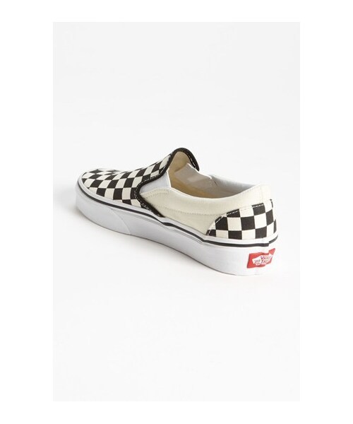 VANS（バンズ）の「Vans 'Classic' Sneaker (Women)（スニーカー・レディース・White/Black・10 M/5.5 M/6 M/6.5 M/5 M/7 M/7.5 M/8 M/8.5 M/9 M/9.5 M/11 M）」の2枚目の写真