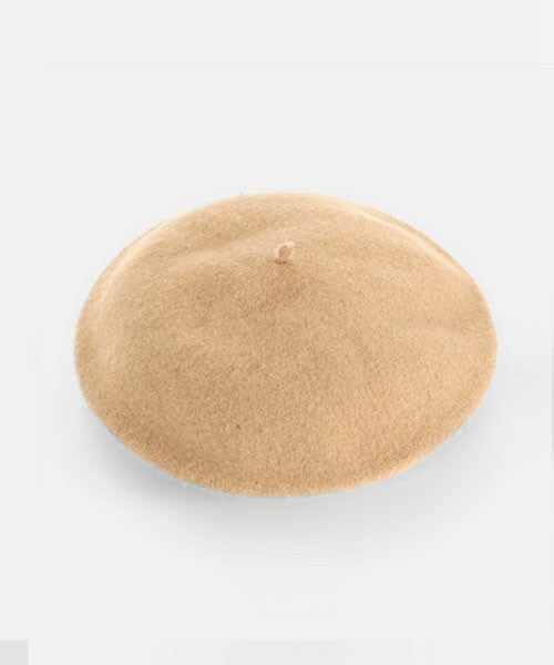 DHOLIC（ディーホリック）の「10colorベレー帽（ハンチング/ベレー帽・レディース・ダークグレー/マスタード/レッド/ワイン/ライトピンク/パープル/ベージュ/ブルー/グレー/ブラック・one）」の5枚目の写真