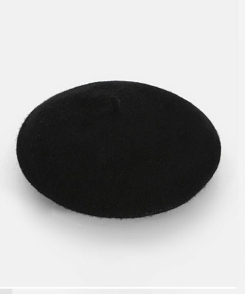 DHOLIC（ディーホリック）の「10colorベレー帽（ハンチング/ベレー帽・レディース・ダークグレー/マスタード/レッド/ワイン/ライトピンク/パープル/ベージュ/ブルー/グレー/ブラック・one）」の3枚目の写真