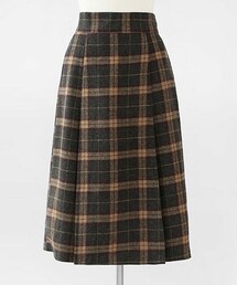 DHOLIC | チェックパターンミディスカート(スカート)