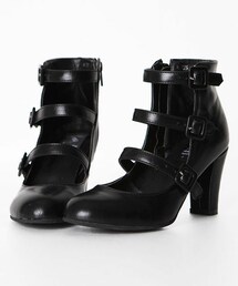 DHOLIC | サイドジッパーメリージェーンシューズ(パンプス)