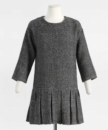 DHOLIC | ミックスカラープリーツミニワンピース(ワンピース)