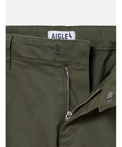 AIGLE（エーグル）の「テーパードカーゴパンツ（カーゴパンツ・キッズ・カーキ (642)）」の4枚目の写真