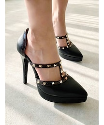 RESEXXY | ハイヒールスタッズパンプス(パンプス)