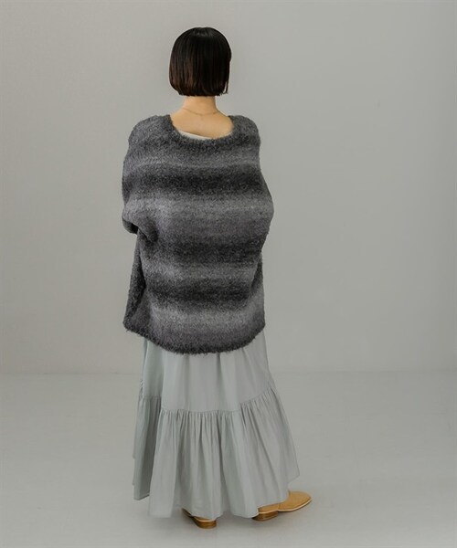 KBF(ケイビーエフ)の「蛋糕細肩帶洋裝(ワンピース/ドレス・レディース・炭灰色/鐵灰色/棕色・炭灰色/鐵灰色/棕色)」の9枚目の写真