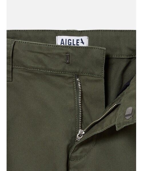 AIGLE（エーグル）の「テーパードカーゴパンツ（カーゴパンツ・キッズ・カーキ (642)）」の4枚目の写真