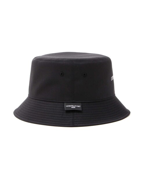 ROYAL FLASH（ロイヤルフラッシュ）の「【先行予約 12月下旬-1月上旬入荷予定】lucien pellat-finet/ルシアン ペラフィネ/ 別注BUCKET HAT（帽子・ブラック・F）」の4枚目の写真