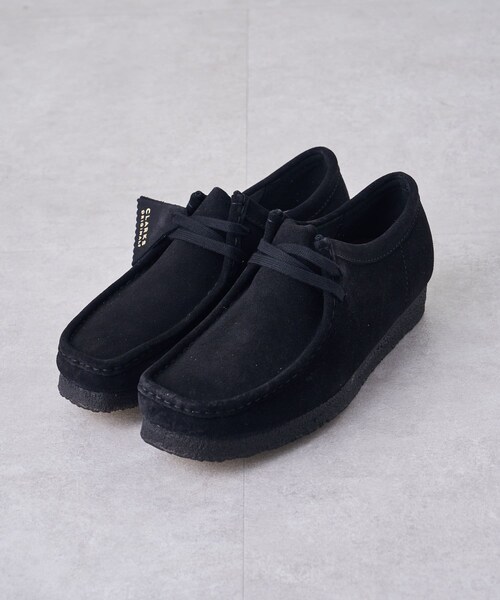 DISCOAT(ディスコート)の「【Clarks/クラークス】Wallabee(ブーティ・メンズ・ブラック/ベージュ・7.5/8/8.5)」の2枚目の写真