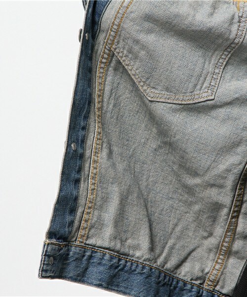 delave（デラヴェ）の「delave オーバーサイズGジャン（デニムジャケット・レディース・ブルー・36）」の12枚目の写真