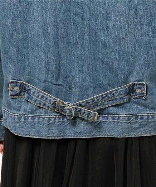 delave（デラヴェ）の「delave オーバーサイズGジャン（デニムジャケット・レディース・ブルー・36）」の11枚目の写真