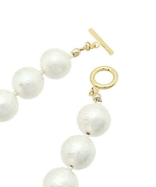 603（ロクマルサン）の「603 コットンパールスーパーロングネックレス（ネックレス・レディース・ホワイト・FREE）」の3枚目の写真