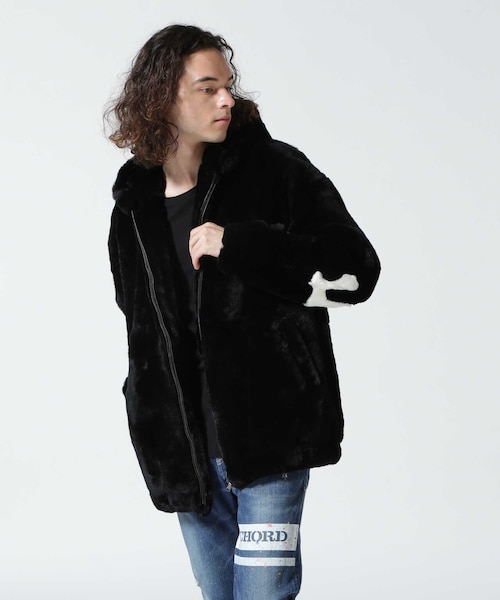 ROYAL FLASH FR13NDS ラビットファーアウター