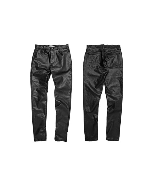 OVERKILL inc.(オーバーキル)の「OVK 2014AW LEATHER EFFECT SKINNY(パンツ・メンズ・BLACK・M/L/XL/S)」の1枚目の写真