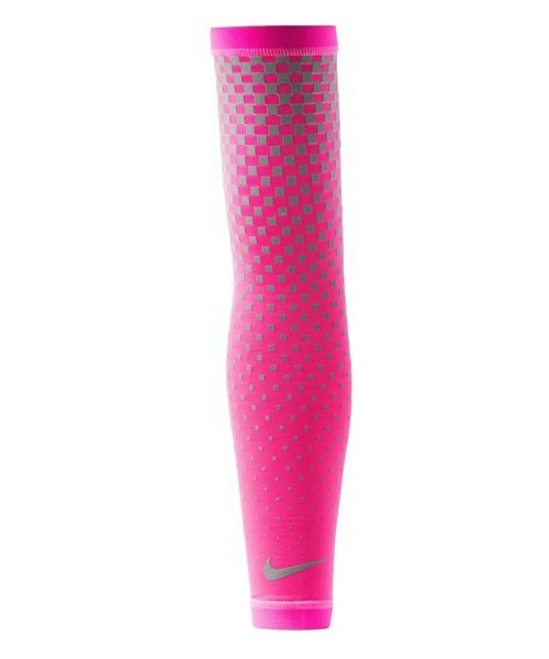 NIKE（ナイキ）の「Nike '360' Dri-FIT Arm Sleeve (UPF 40+)（トップス・レディース・Volt/ Silver/Hyper Pink/ Silver・Large/Small）」の2枚目の写真