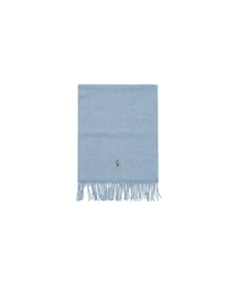폴로 랄프로렌 시그니처 버진 울 머플러 스카이블루 PC1047-410