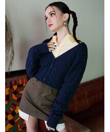 EVRIS | クロップドシャツ(シャツ/ブラウス)