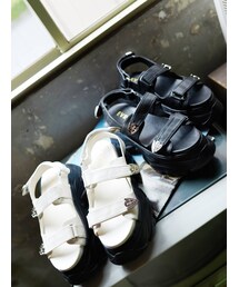 EVRIS | プラットフォームベルトサンダル(サンダル)