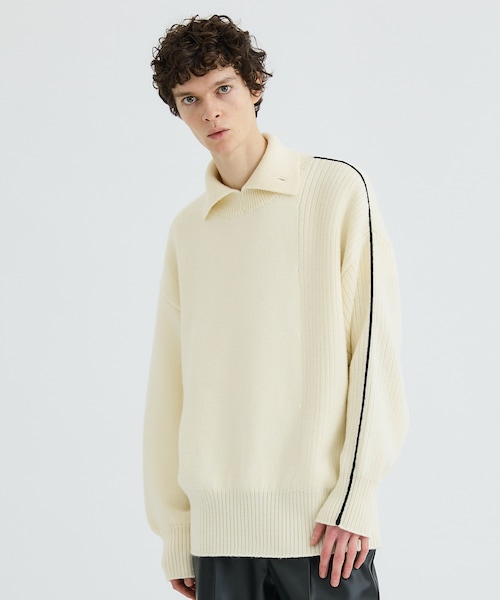 LiNoH（リノー）の「WOOL LINE TURTLENECK KNIT（ニット/セーター