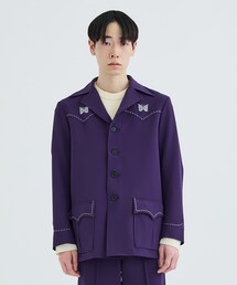 Needles（ニードルス）｜ジャケット/アウター（パープル系）一覧 - WEAR