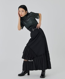 UNITED TOKYO | オドレイプリーツロングスカート(スカート)