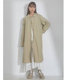 merry jenny | ギャザーウインドウトレンチコート(トレンチコート)