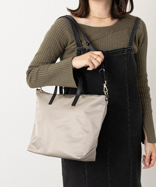 russet（ラシット）の「シンプル2WAYトートバッグ【THE CLOUDS NYLON