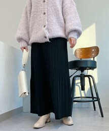 un dix cors | 《予約》【着回しが効く】タックプリーツニットスカート(スカート)