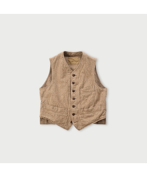 908コットンツイードベスト コットンツイードの908ベスト