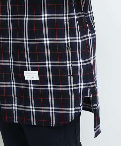 Name.(ネーム)の「GIZA CHECK CUTOFF S/C SHT GRN(トップス・メンズ・GRN/NVY・0/1/2)」の21枚目の写真