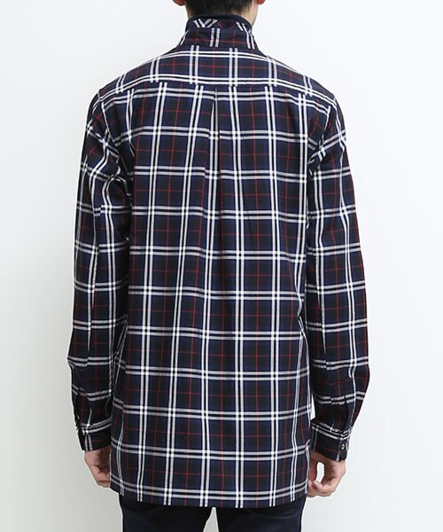 Name.(ネーム)の「GIZA CHECK CUTOFF S/C SHT GRN(トップス・メンズ・GRN/NVY・0/1/2)」の16枚目の写真